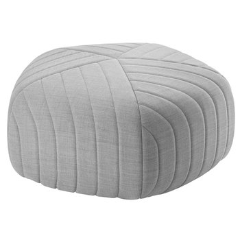 Poufs & ottomans, Five pouf, light grey, Gray