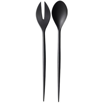 Salad servers, Krenit salad set, black, Black