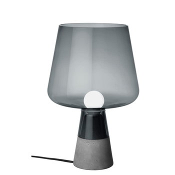 Lighting, Leimu table lamp 30 cm, grey, Gray