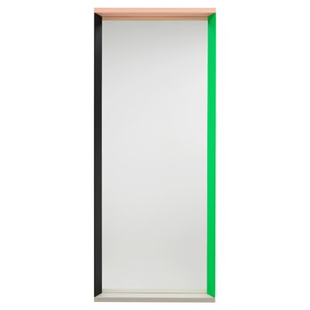 Wall mirrors, Colour Frame mirror, large, green - pink, Multicolour