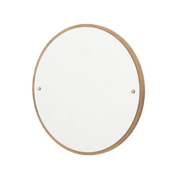 Wall mirrors, CM-1 circle mirror, S, Natural