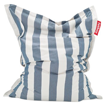 Outdoor lounge chairs, Original Outdoor bean bag, stripe ocean blue, Blue