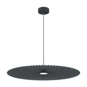 Pendant lamps, Carmen pendant, new version, 90 cm, slate grey, Gray