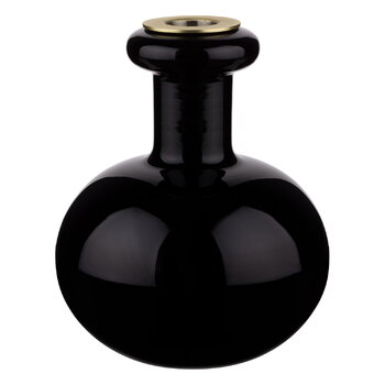 Candleholders, Butticula candleholder, black, Black