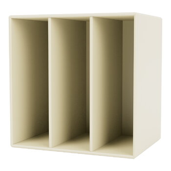 Shelving units, Montana Mini module with vertical divisions, 150 Vanilla, White