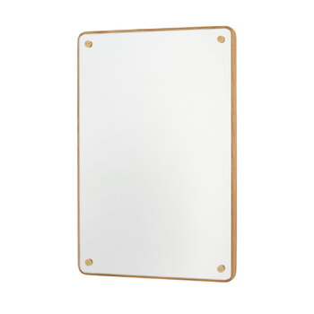 Wall mirrors, RM-1 rectangular mirror, S, Natural