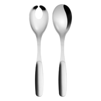 Salad servers, Savonia salad servers, Silver