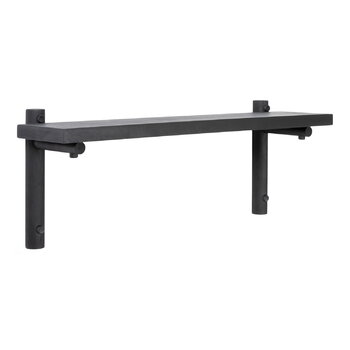 Wall shelves, Tikas wall shelf, mini, black, Black