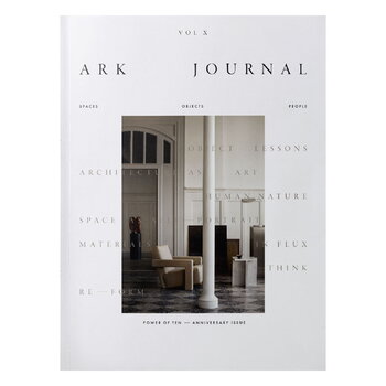 Design & interiors, Ark Journal Vol. X, cover 1, White