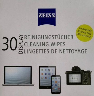 ZEISS Feuchttücher 30 Stck.