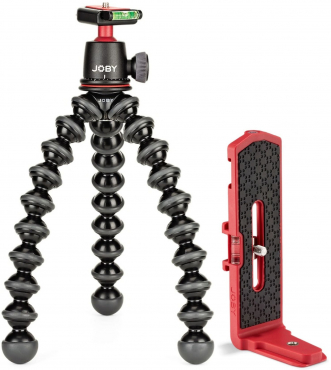 Joby GorillaPod 3K Stativ Kit Made in Italy + 3K Vert L-Schiene