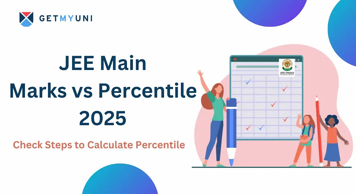 JEE Main Marks vs Percentile 2025: Check Steps to Calculate Percentile