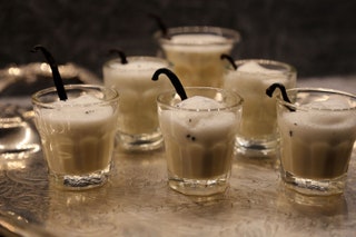 Image may contain Drink Cocktail Alcohol Beverage and Milk