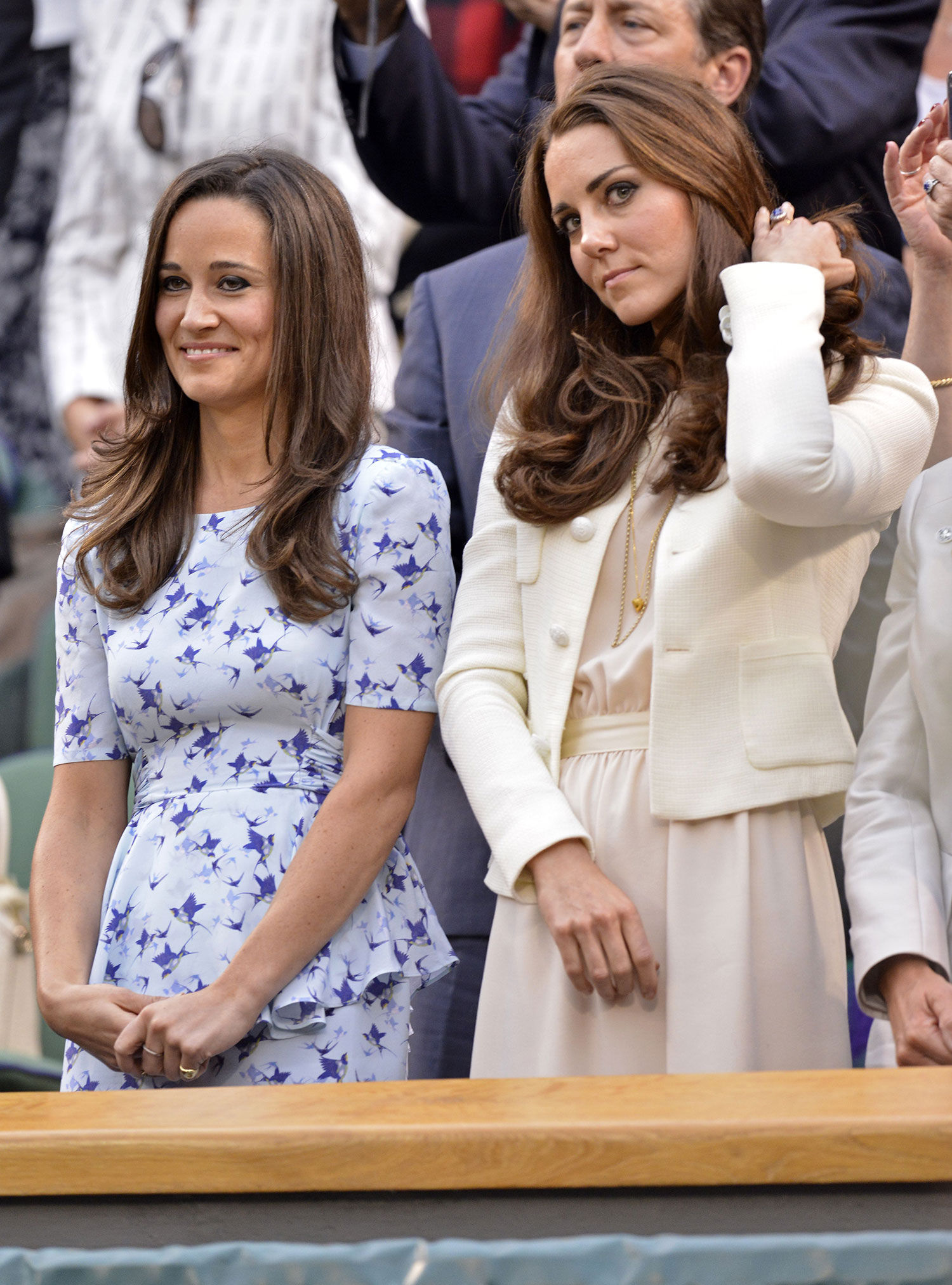 Image may contain Human Person Pippa Middleton Clothing Apparel and Wood