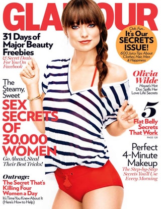 Image may contain Magazine Olivia Wilde Tabloid Human and Person