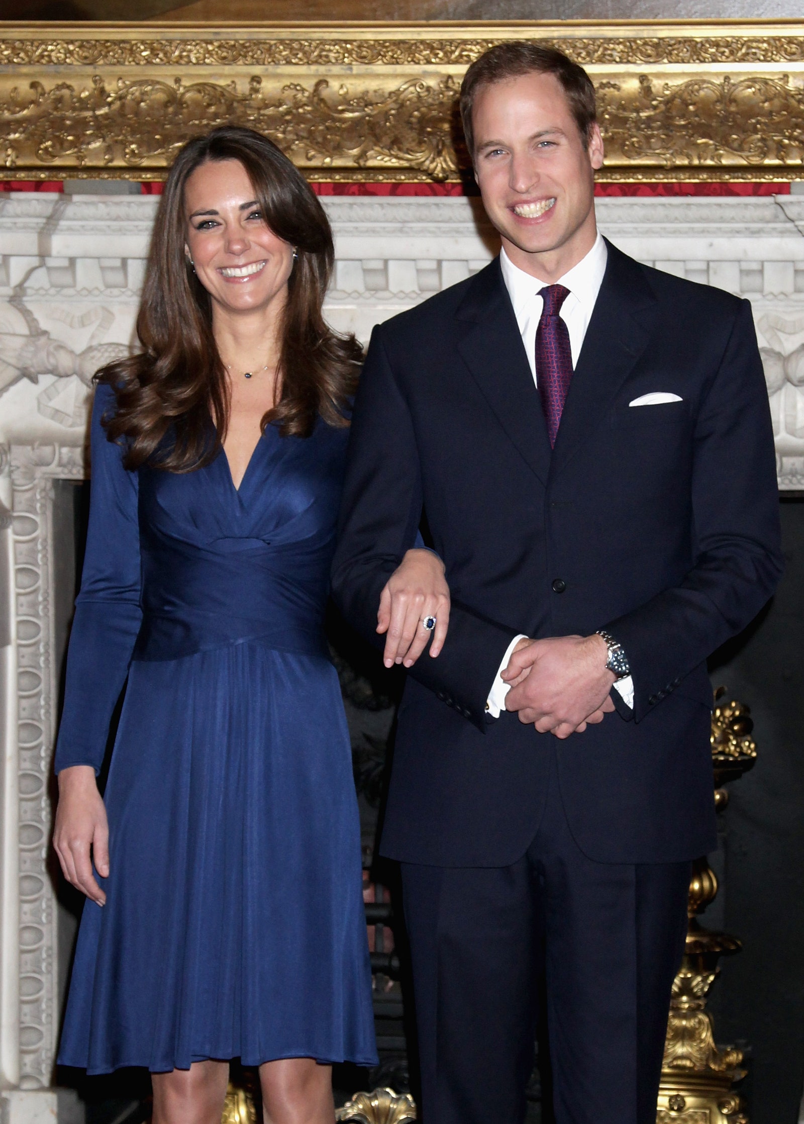 Kate Middleton and Prince William's engagement photo