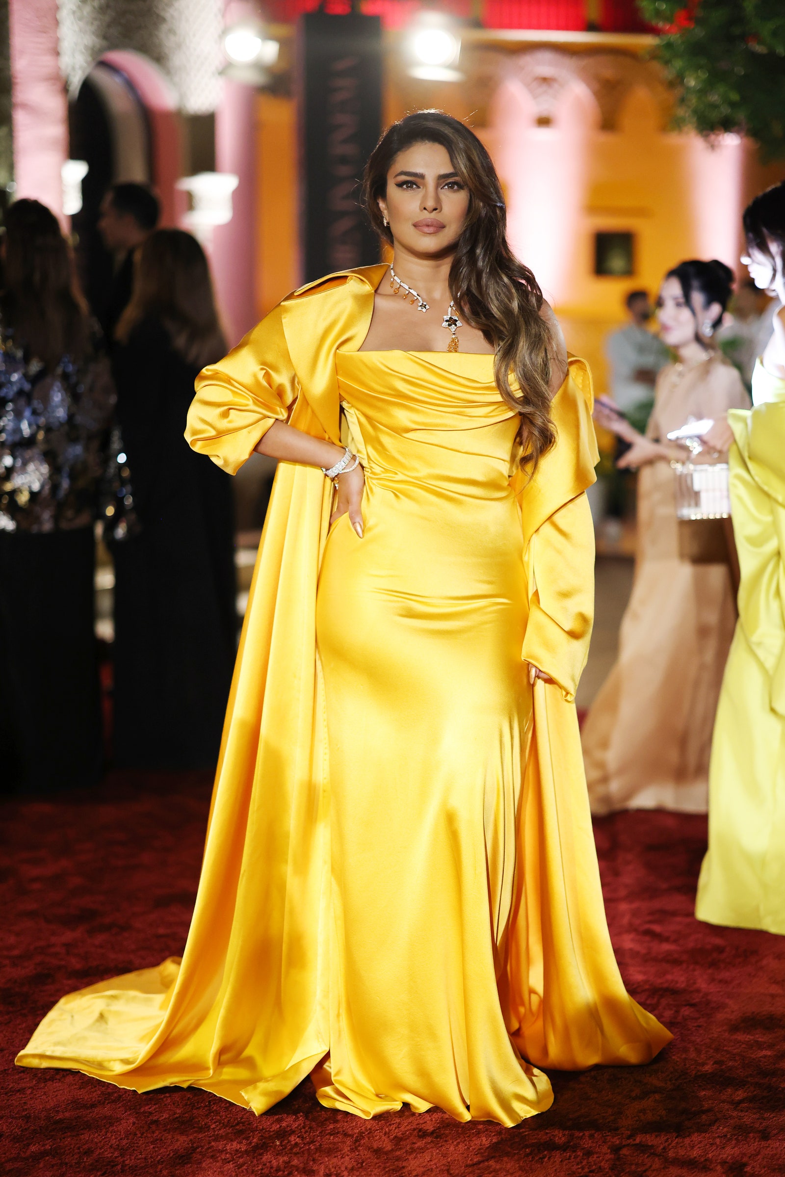 Priyanka Chopra on the Women in Cinema red carpet during the Red Sea International Film Festival on December 02 2022