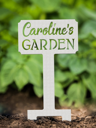 Langleymetalworks Custom Mini Garden Sign