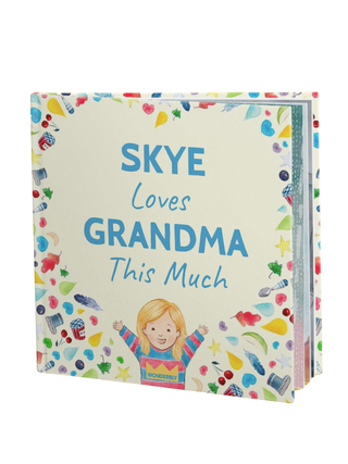 I Love Grandma This Much Personalized Book