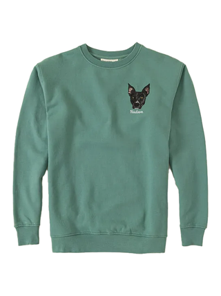 Uncommon Goods Custom Pet Embroidered Sweatshirt