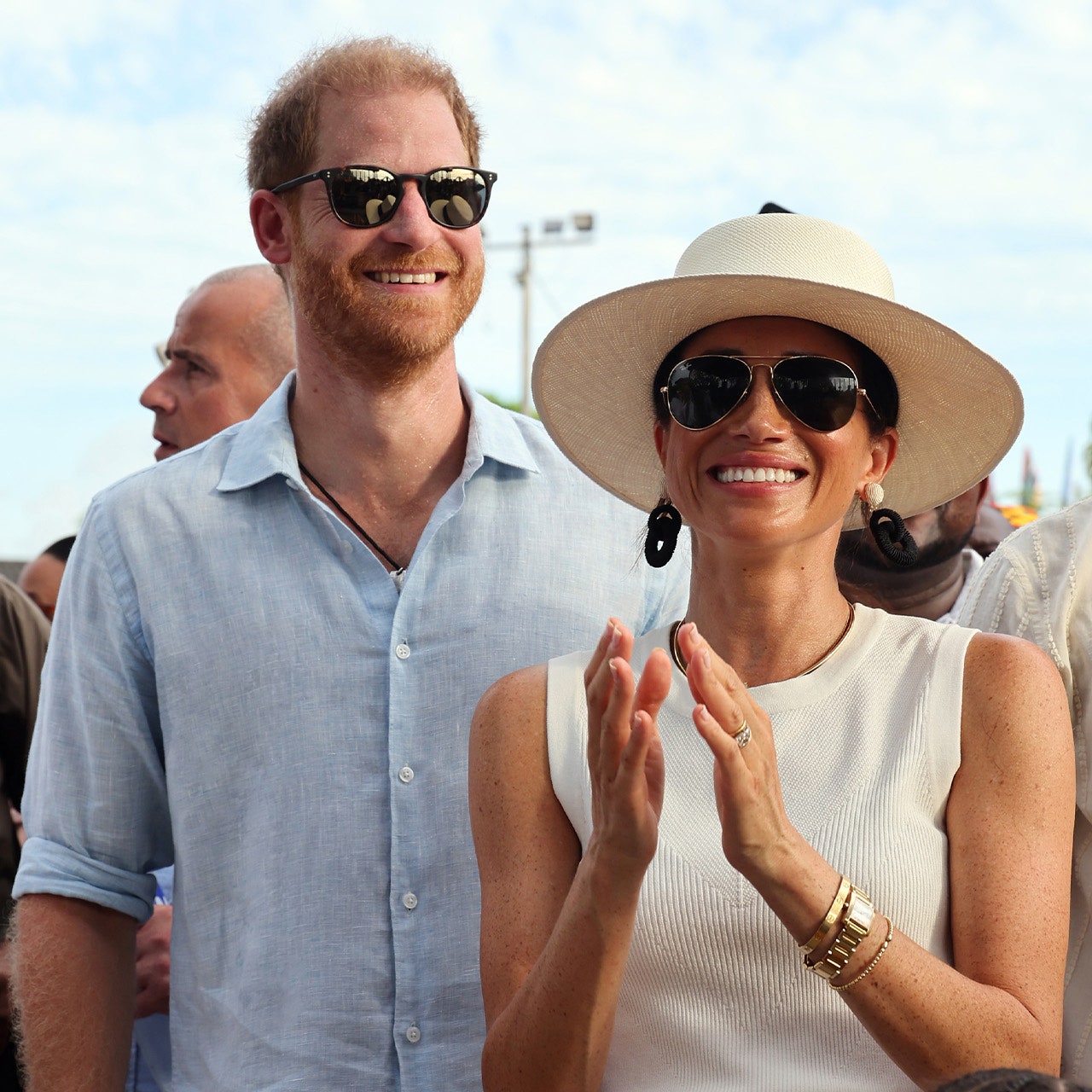 Meghan Markle and Prince Harry Look Very Together in a New Video After Their Separate Outings