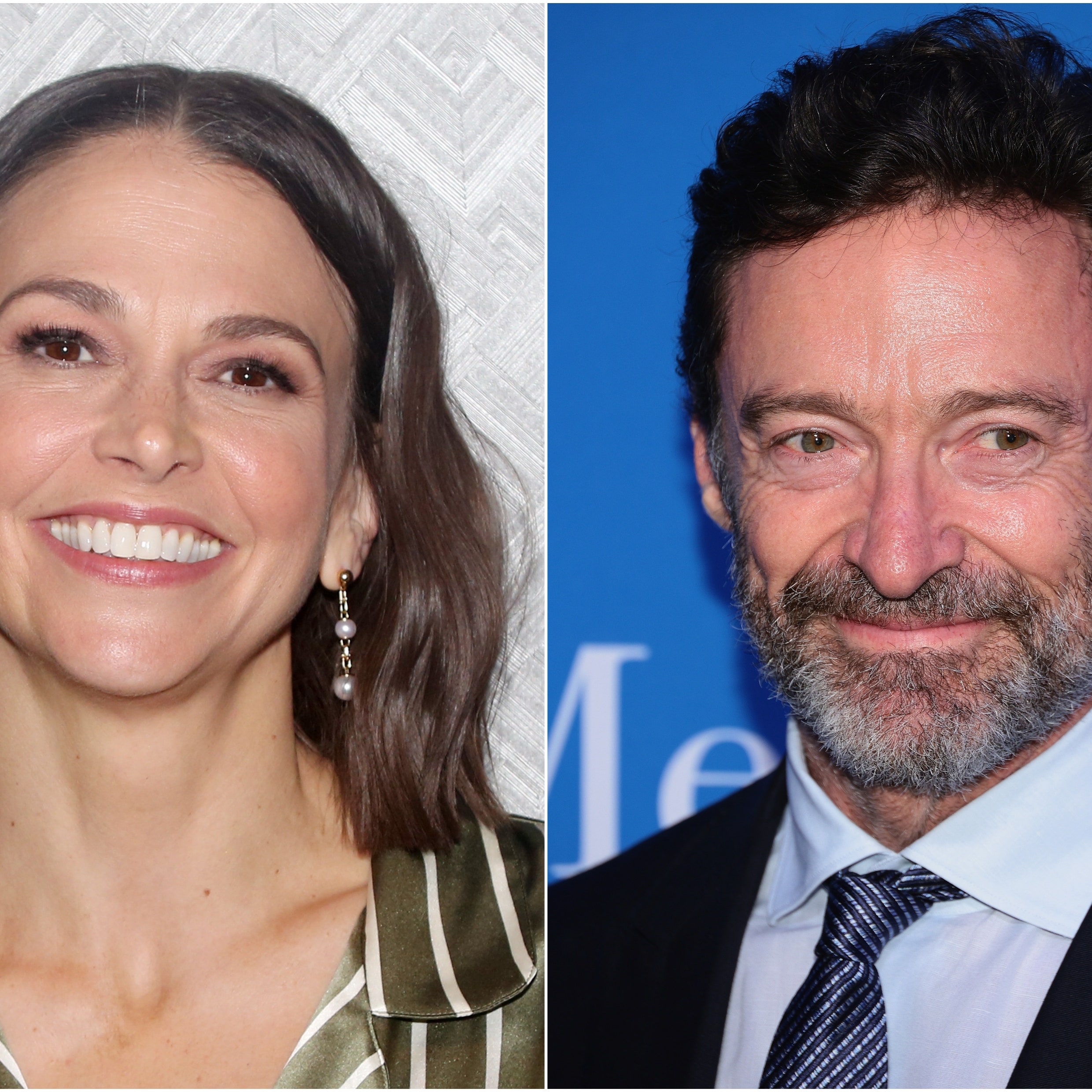 Hugh Jackman and Sutton Foster Confirm Their Romance With a Sweet PDA Moment