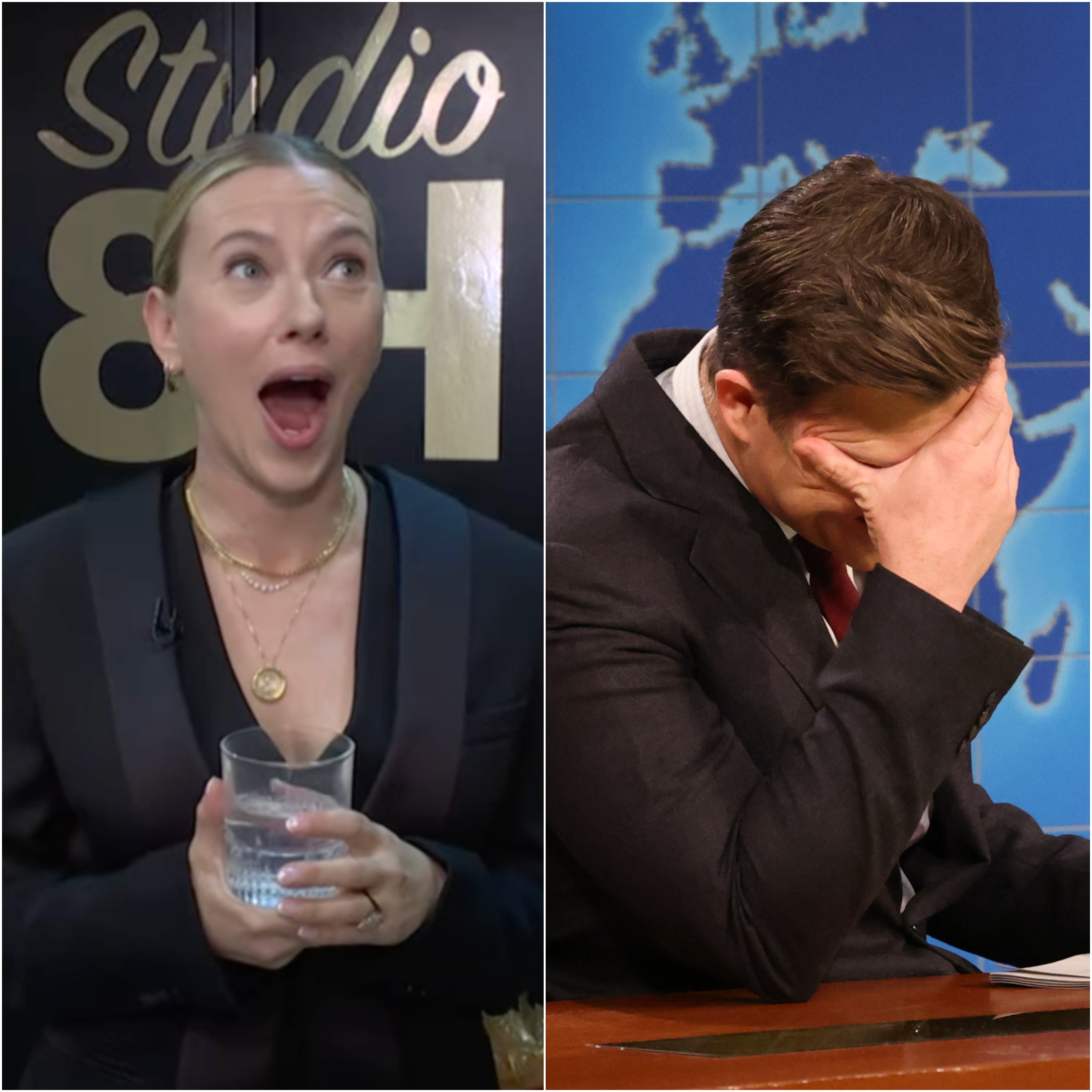 Scarlett Johansson Had a Visceral Reaction to Colin Jost’s Explicit Jokes About Her on SNL