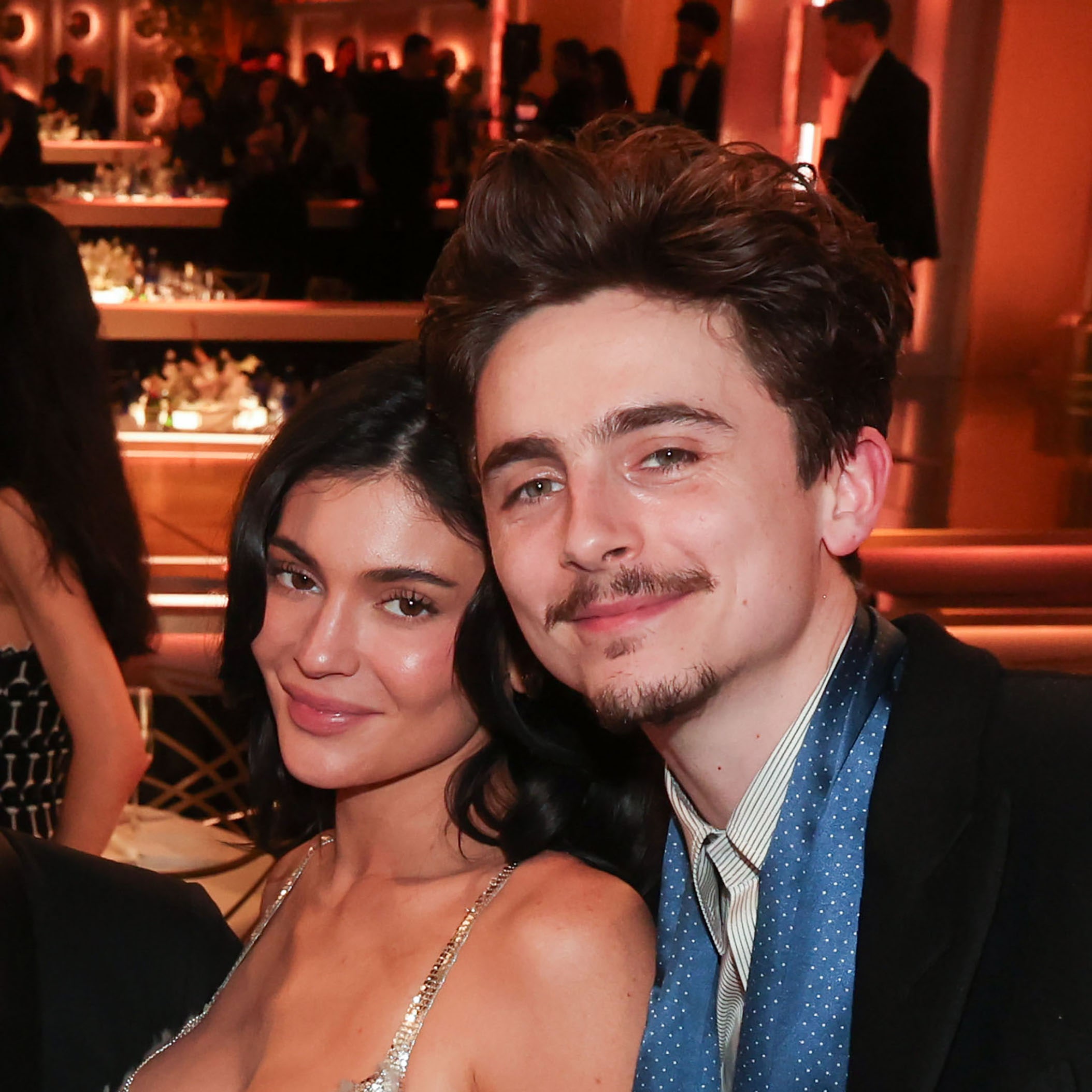 Kylie Jenner and Timothée Chalamet Look So in Love at the Golden Globes