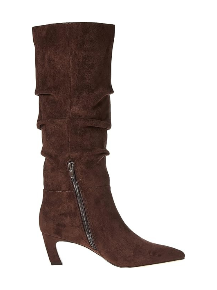 The Drop Gertie Suede Slouchy Boots