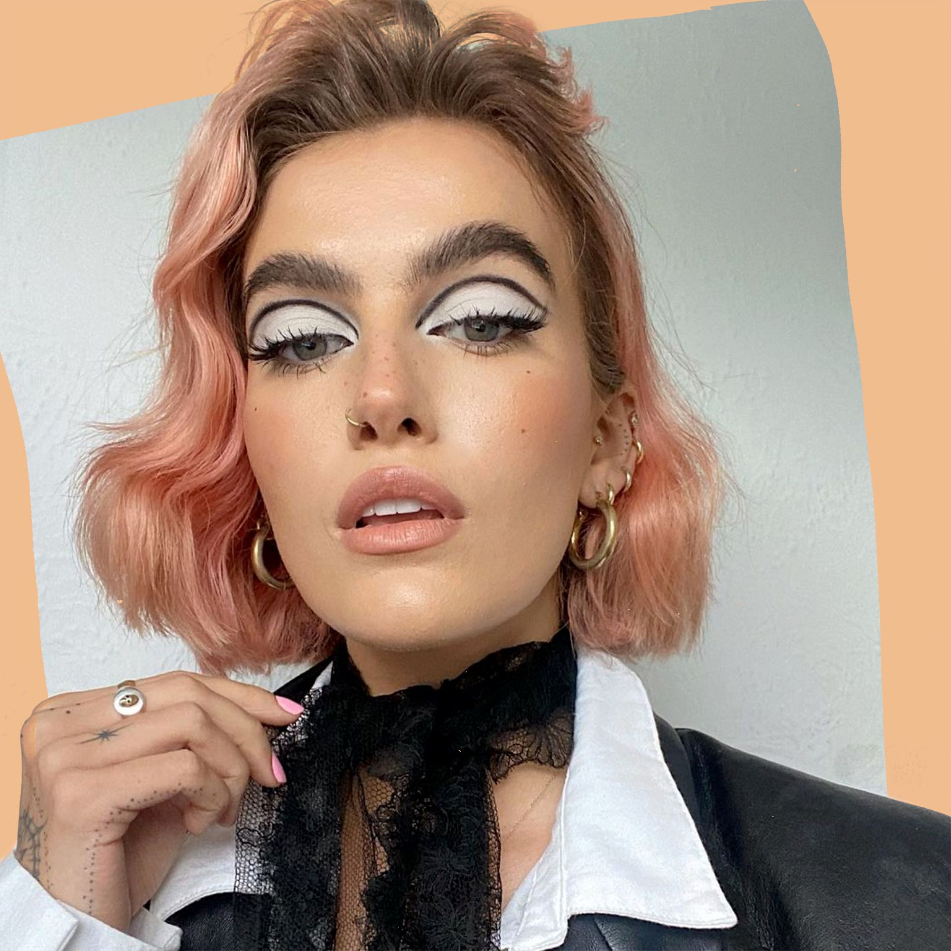 This '60s makeup trend is taking off (and everyone from Ariana to Addison Rae is wearing it)