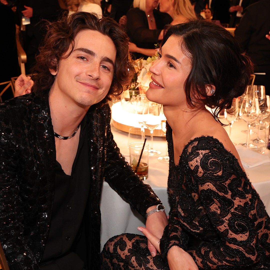 Kylie Jenner and Timothée Chalamet made the Golden Globes 2025 date night