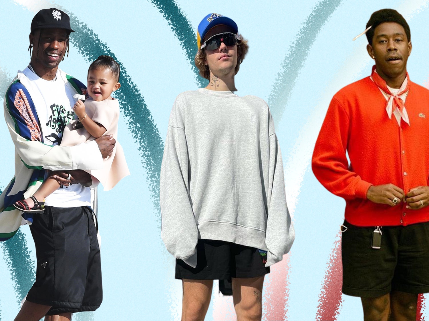 Hell Yes, It's Hoodies-Over-Shorts Season