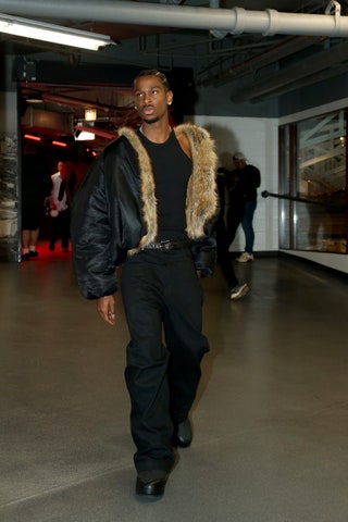 Another game another outstanding fit from the twotime reigning Most Stylish NBA Player.