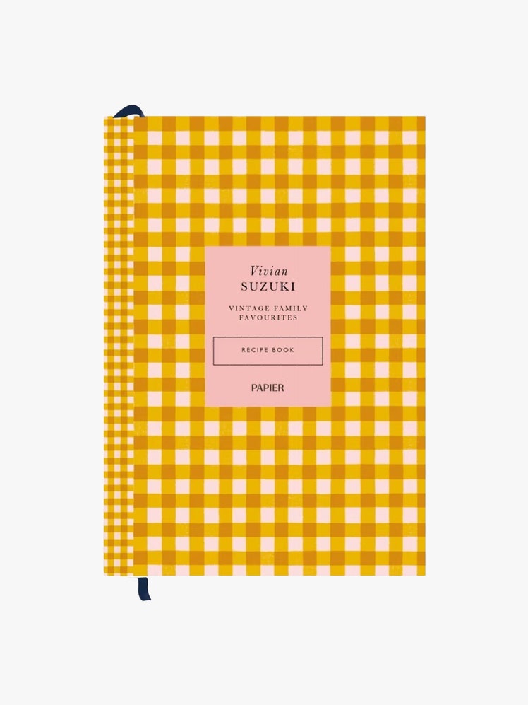 Gingham Days Recipe Journal