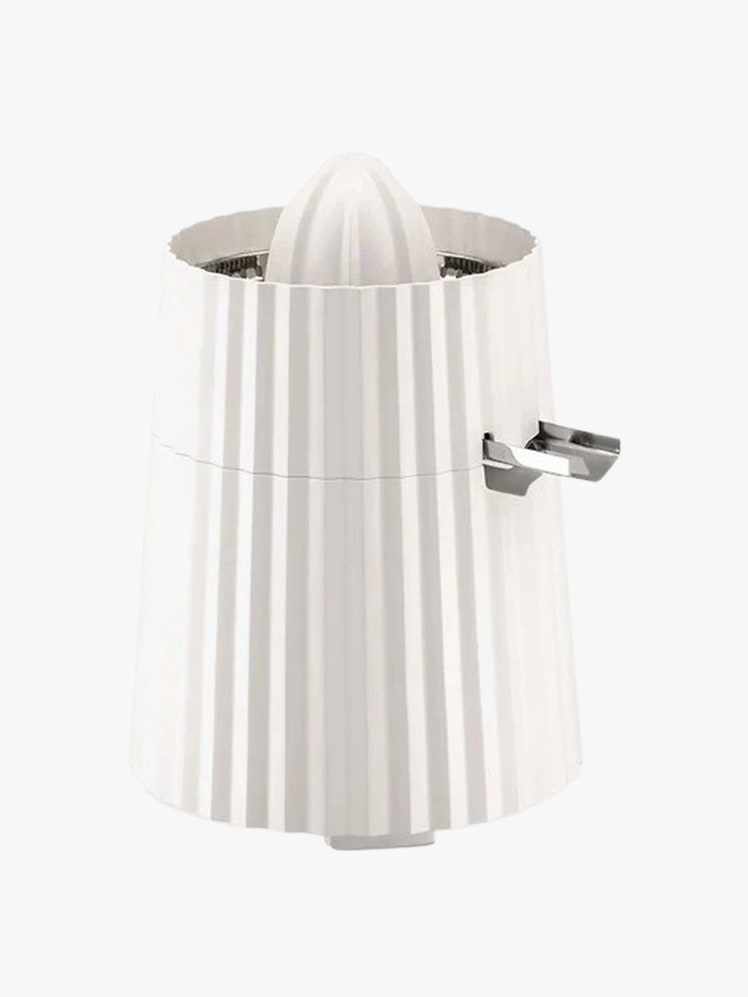 White Plissé Electric Juicer