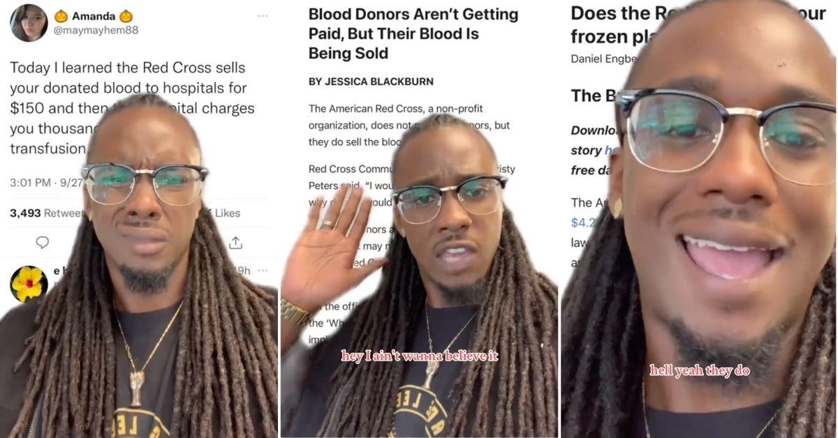 Screenshots from The Conscious Lee TikTok video.