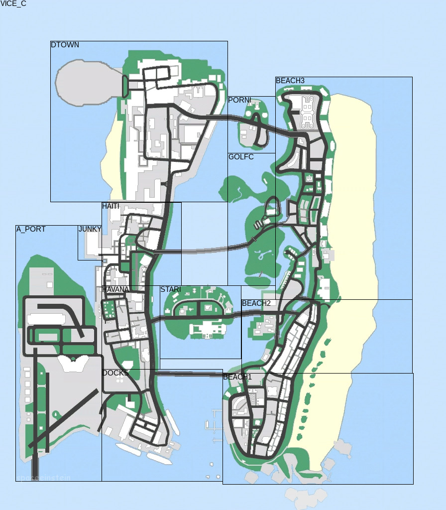 [III,VC] Zone maps - Documentation - GTAForums