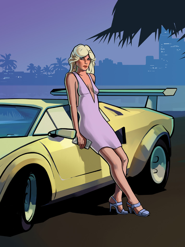 GTAVice.com - Welcome to the 80s : Artwork Gallery