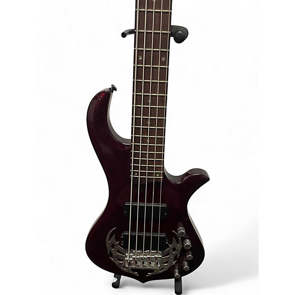 Used Traben Used Traben array limited dark red burst Electric Bass ...