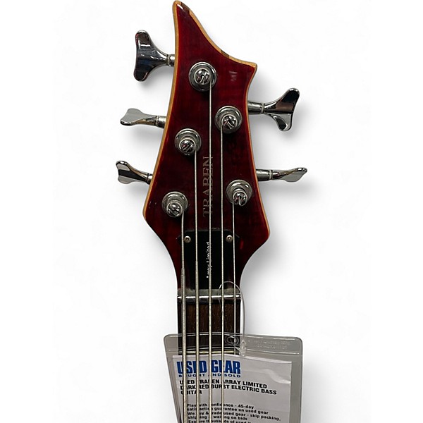 Used Traben Used Traben array limited dark red burst Electric Bass ...