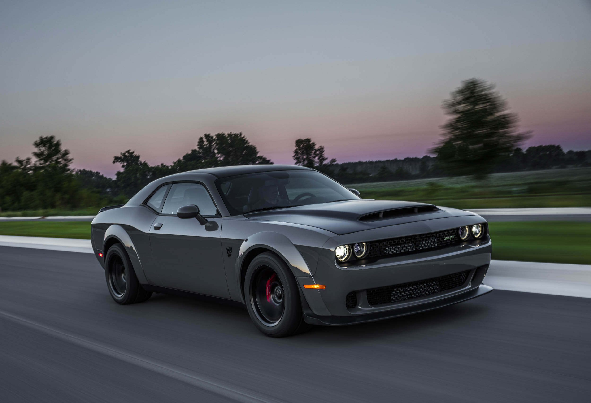 2018 Dodge Challenger SRT Demon front 3/4