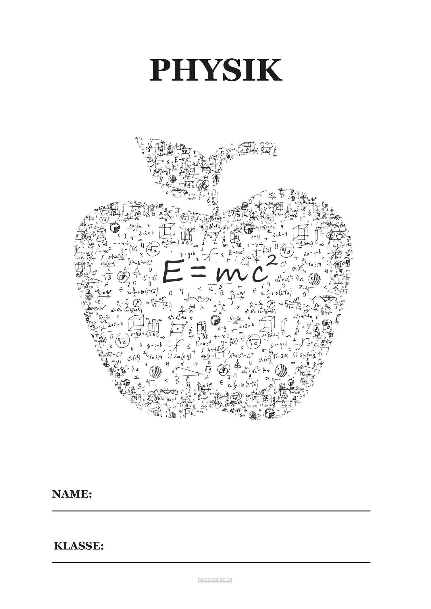 Physik Deckblatt