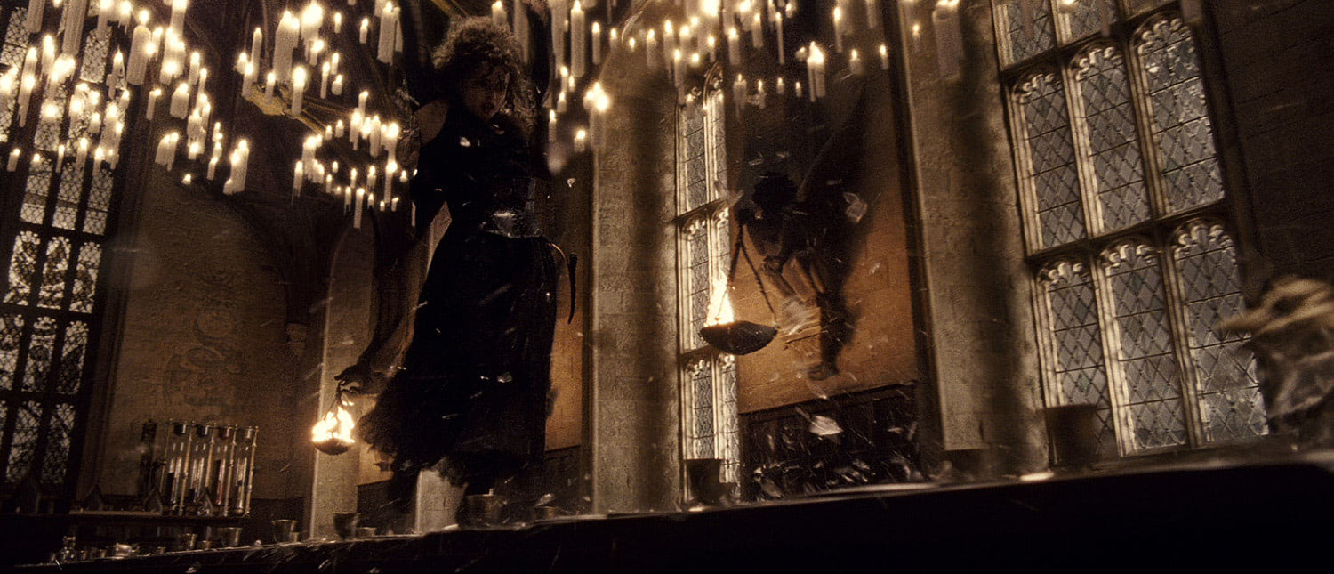 Bellatrix in the Great Hall