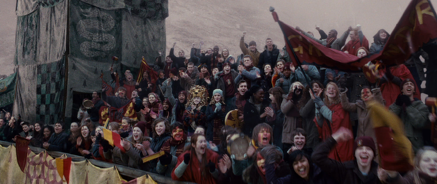 Gryffindor Quidditch spectators