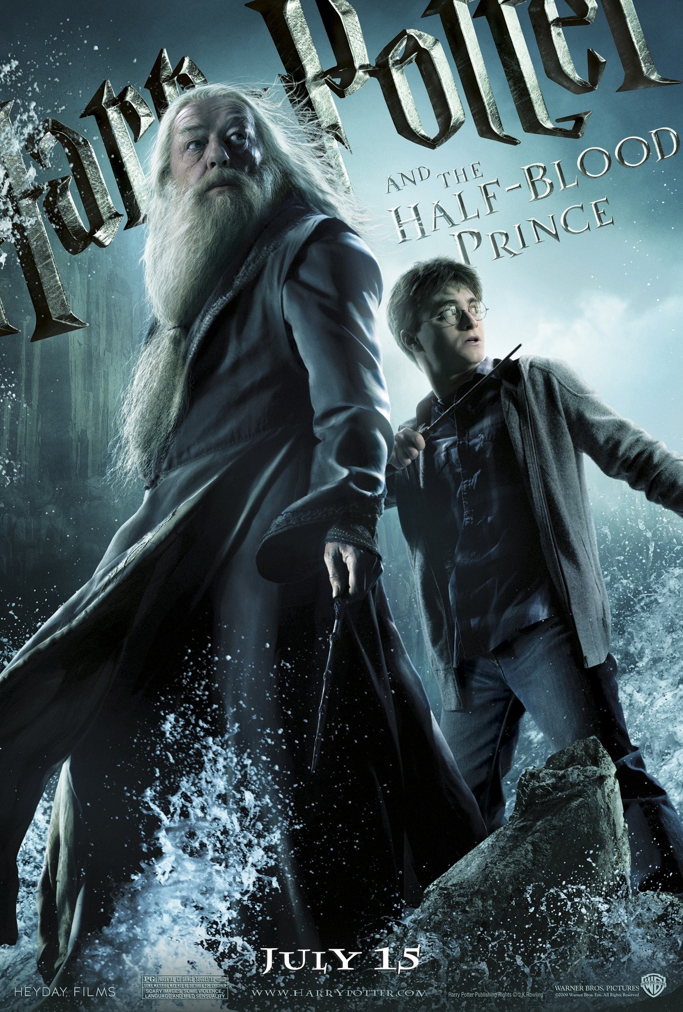 ‘Half-Blood Prince’ Dumbledore & Harry poster