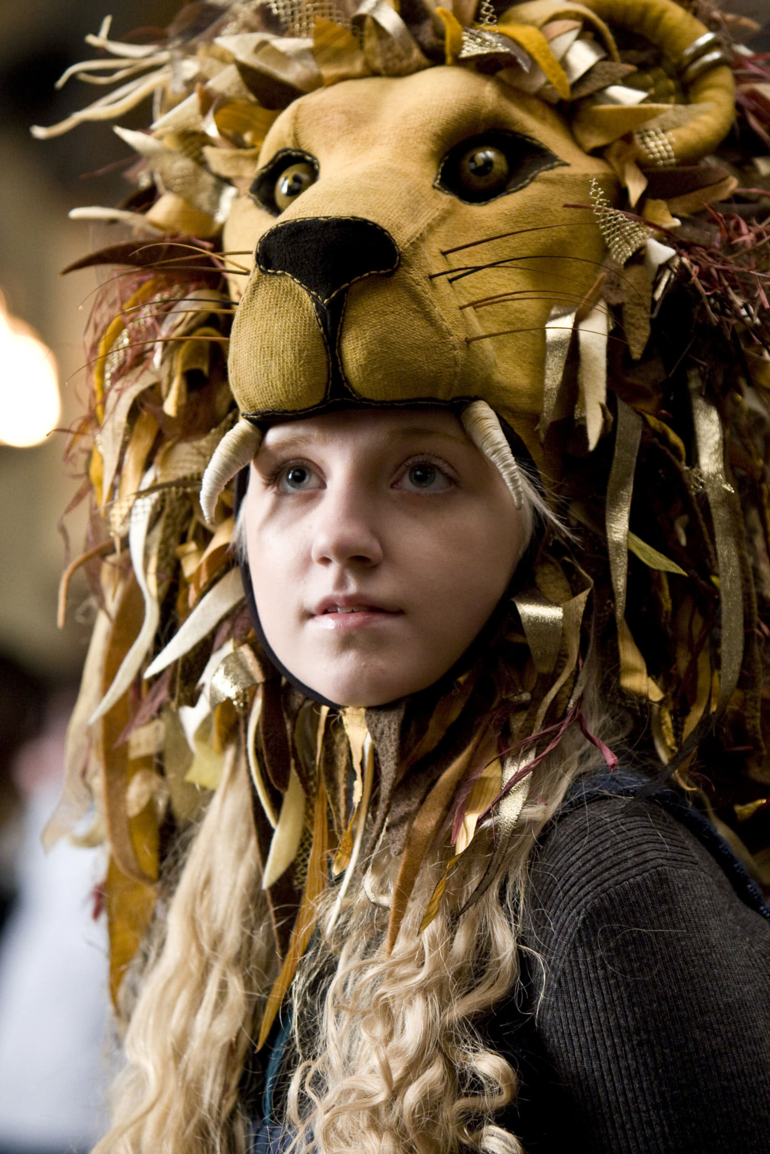 Luna Lovegood’s lion hat