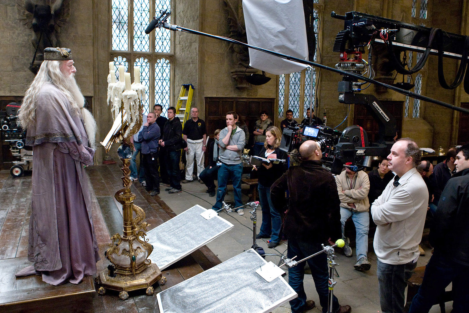 Shooting Dumbledore’s Great Hall speech