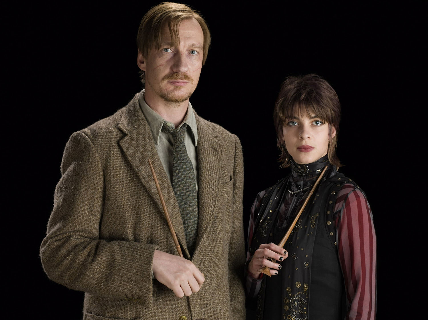 Portrait of Tonks and Lupin