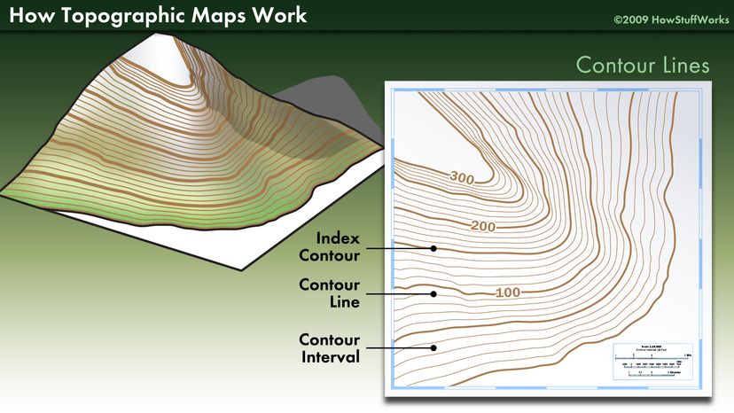 How to Read a Topographic Map  MapQuest Travel