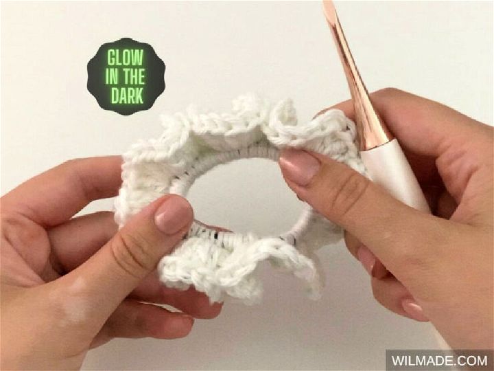 Best Glow in the Dark Scrunchie Crochet Pattern